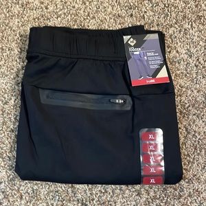 Mens XL Members Mark Black jogger nwt